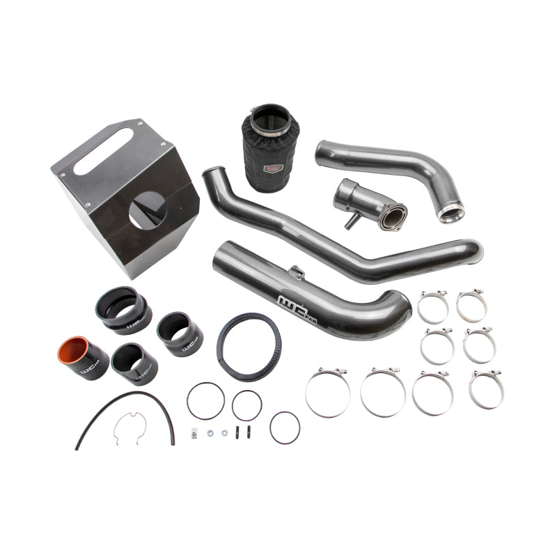 Wehrli WCF100441-GW 17-19 Chevrolet 6.6L L5P Duramax High Flow Intake Bundle Kit Stage 2 - Gloss White