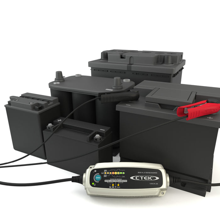 CTEK 56-959 Battery Charger - MUS 4.3 Test & Charge - 12V