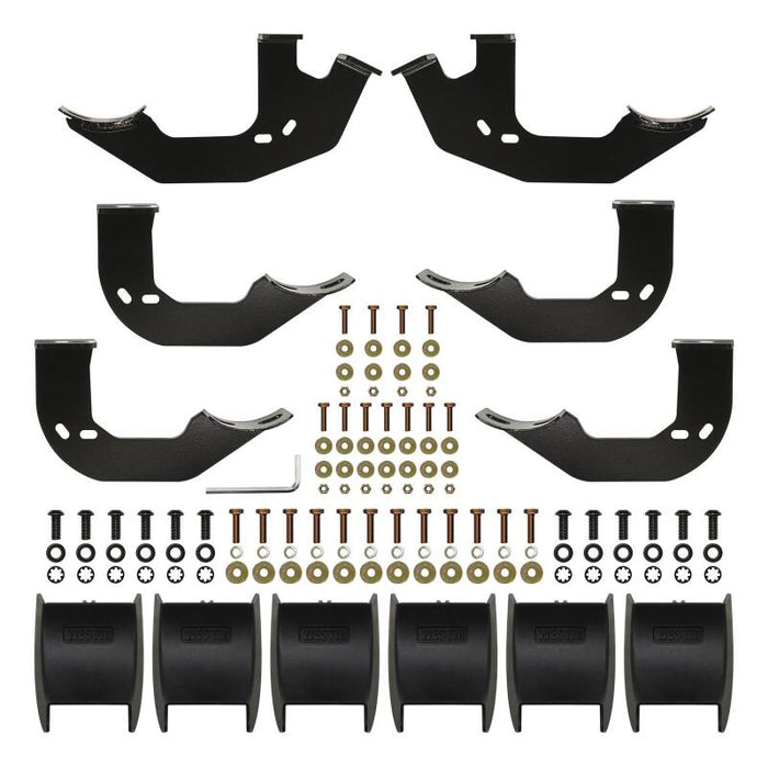 Westin 21-22770 2005-2018 Toyota Tacoma Double Cab PRO TRAXX 4 Oval Nerf Step Bars - SS