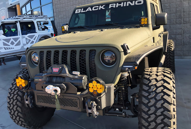 ORACLE Lighting 5839-504 Oracle Oculus Bi-LED Projector Headlights for Jeep JL/Gladiator JT - Matte Blk - 5500K