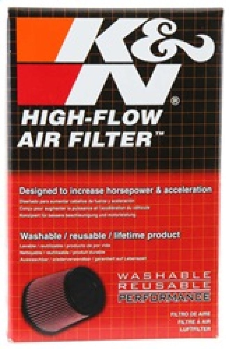 K&N Engineering RX-4140 K&N Universal X-Stream Clamp-On Round Air Filter 3.531in Flg ID/4in OD/5.969in H