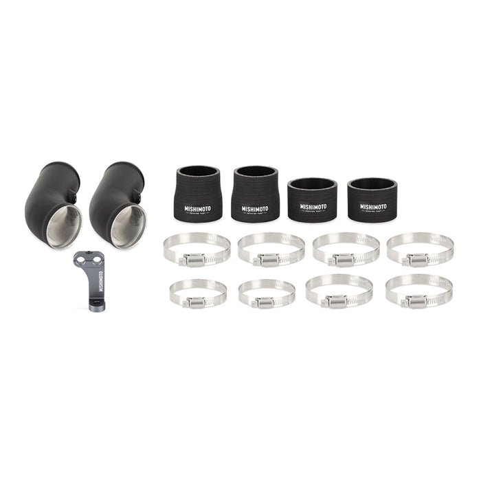 Mishimoto MMICP-F10-12MWBK 12-16 BMW F10 M5 Intercooler Pipe Kit Micro Wrinkle Black
