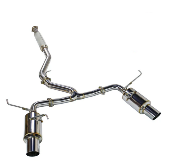 Remark RK-C2076S-03C REMARK 2022+ Subaru WRX (VB) Catback Exhaust - Dual R1 Spec Stainless (Resonated)