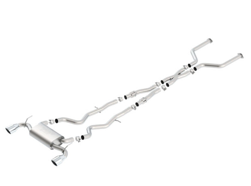 Borla 140703 2017 Infiniti Q60S 3.0T V6 S Type Catback Exhaust