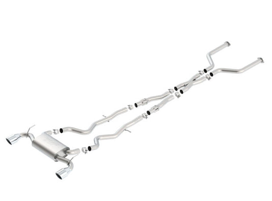 Borla 140703 2017 Infiniti Q60S 3.0T V6 S Type Catback Exhaust