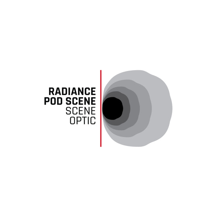 Rigid Industries 682153 Radiance+ Scene RGBW Flush Mount - Pair