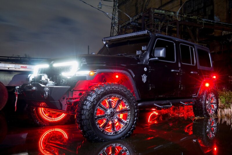 ORACLE Lighting 5837-PRO Oracle VECTOR Series Full LED Grille - Jeep Wrangler JL/JT - NA