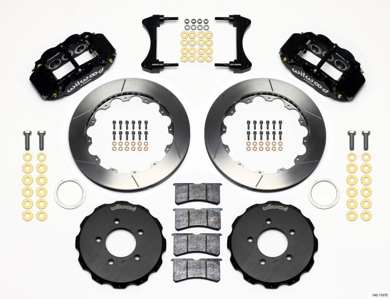 Wilwood 140-11978 Narrow Superlite 6R Front Hat Kit 12.88in 2006-Up Civic / CRZ