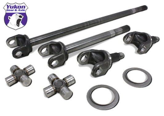 Yukon Gear & Axle YA W25000 Yukon Gear 4340 Chromoly Axle Kit For 03-08 Chrysler 9.25in Front