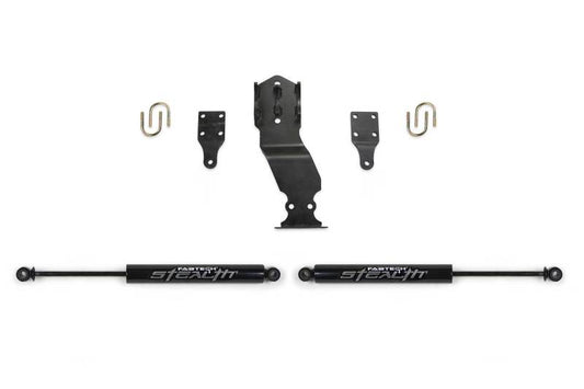 Fabtech FTS22302 17-20 Ford Superduty 4WD Stealth Dual Steering Stabilizer Kit