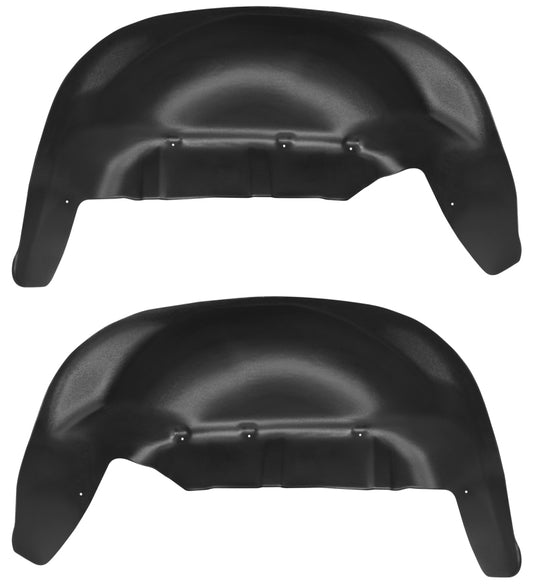 Husky Liners 79061 2019+ Chevrolet Silverado 1500 Black Rear Wheel Well Guards
