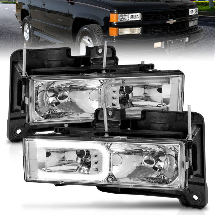 ANZO 111499 ANZ Crystal Headlights