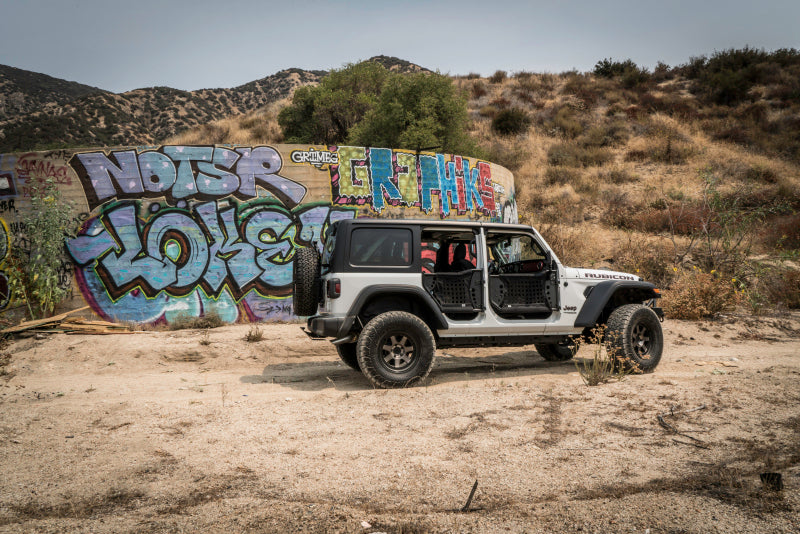 Body Armor 4x4 JL-6149 2018+ Jeep Wrangler JL and Gladiator JT Trail Doors Front Pair