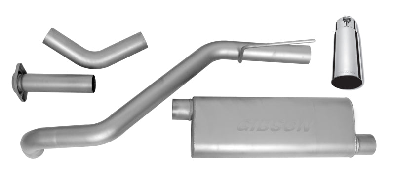 Gibson 17404 05-07 Jeep Grand Cherokee Laredo 4.7L 3in Cat-Back Single Exhaust - Stainless