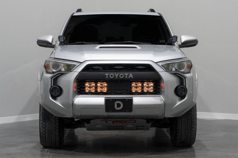 Diode Dynamics DD7544 14-23 Toyota 4Runner SS5 Stealth Grille LED 4-Pod Kit - Pro White Combo