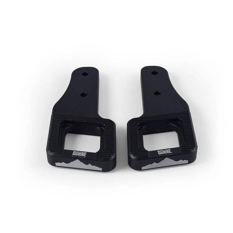 Mishimoto BNTH-F150-17BK 2017+ Ford Raptor / 2009+ Ford F150 Borne Off-Road Billet Tow Hooks - Black