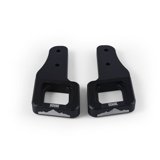 Mishimoto BNTH-F150-17BK 2017+ Ford Raptor / 2009+ Ford F150 Borne Off-Road Billet Tow Hooks - Black