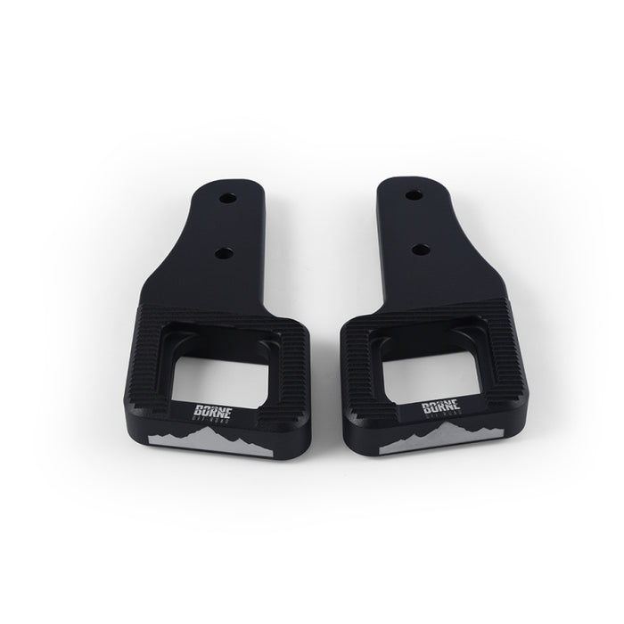 Mishimoto BNTH-F150-17BK 2017+ Ford Raptor / 2009+ Ford F150 Borne Off-Road Billet Tow Hooks - Black