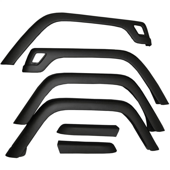 OMIX 11603.01 Omix 6-Piece Fender Flare Kit- 97-06 Jeep Wrangler