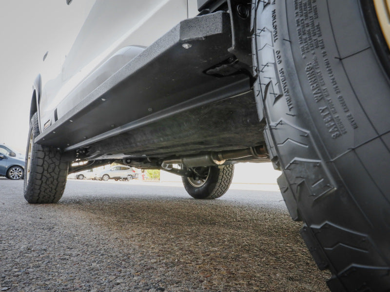 aFe 79-27004 POWER 10-14 Subaru Outback H4 2.5L / H6 3.6L Terra Guard Trail Steps - Black
