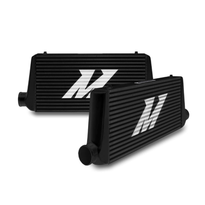 Mishimoto MMINT-UR Universal Silver R Line Intercooler Overall Size: 31x12x4 Core Size: 24x12x4 Inlet / Outle