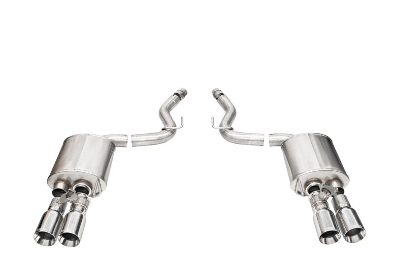 CORSA Performance 21262 Corsa 2024+ Ford Mustang V8 5.0L 3in Axle-Back Exhaust System w/ Twin 4in Polished Straight Tips