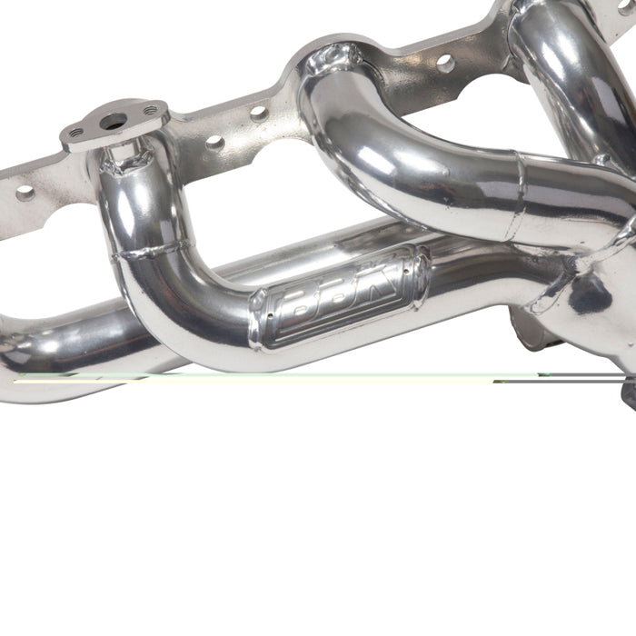 BBK 40050 99-04 GM Truck SUV 4.8 5.3 Shorty Tuned Length Exhaust Headers - 1-3/4 Silver Ceramic