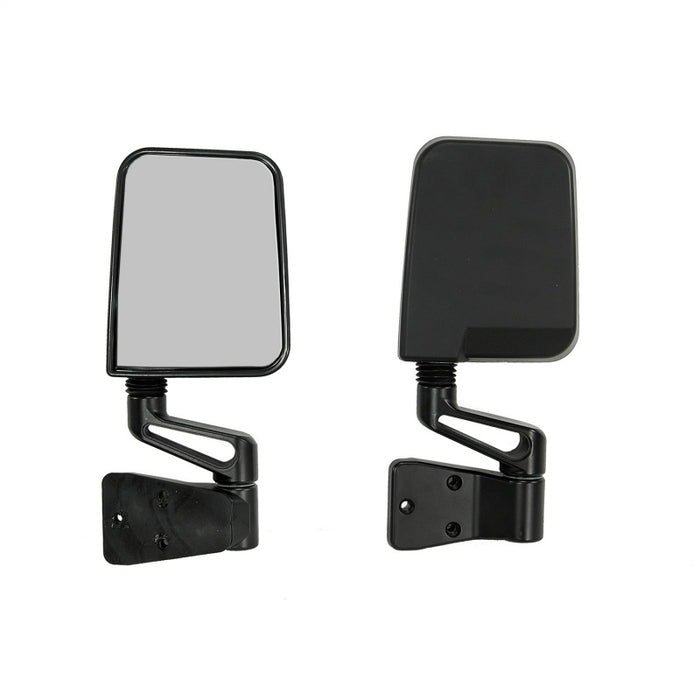OMIX 11002.03 Omix Door Mirror Kit Black- 87-02 Jeep Wrangler