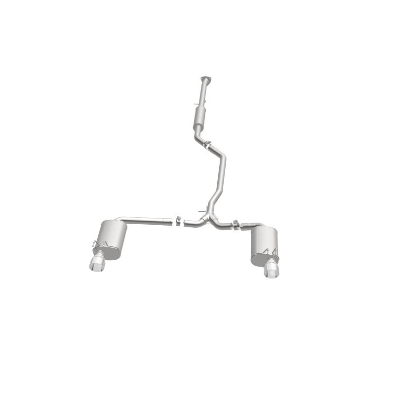 Magnaflow 19181 MagnaFlow Sys C/B 2015 Honda Accord 3.5L V6 2.5in SS Dual Split Rear Polished 4.5 Tip