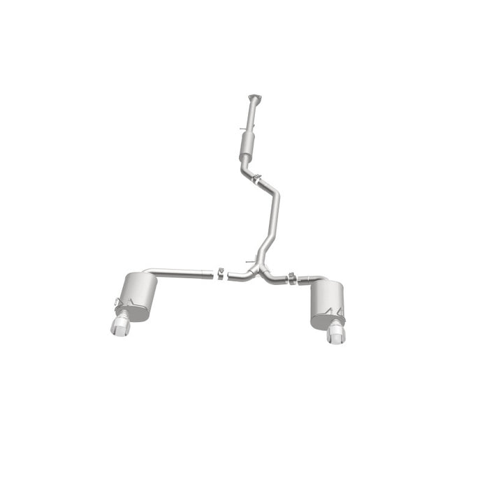 Magnaflow 19181 MagnaFlow Sys C/B 2015 Honda Accord 3.5L V6 2.5in SS Dual Split Rear Polished 4.5 Tip