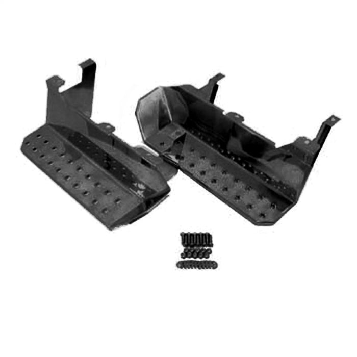 OMIX 11139.02 Omix Side Steps Semi-Gloss Black- 76-86 Jeep CJ
