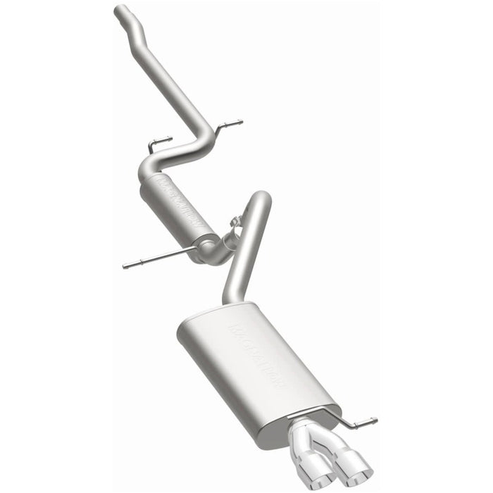 Magnaflow 15486 MagnaFlow Performance Cat-Back Exhaust System Dual Straight Drive Side Rear Exit 11-14 VW Jetta 2.0L