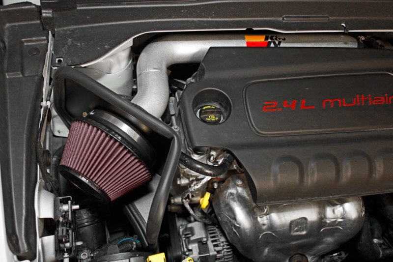 K&N Engineering 77-1565KS K&N 2015 Jeep Renegade L4-2.4L High Flow Performance Air Intake Kit