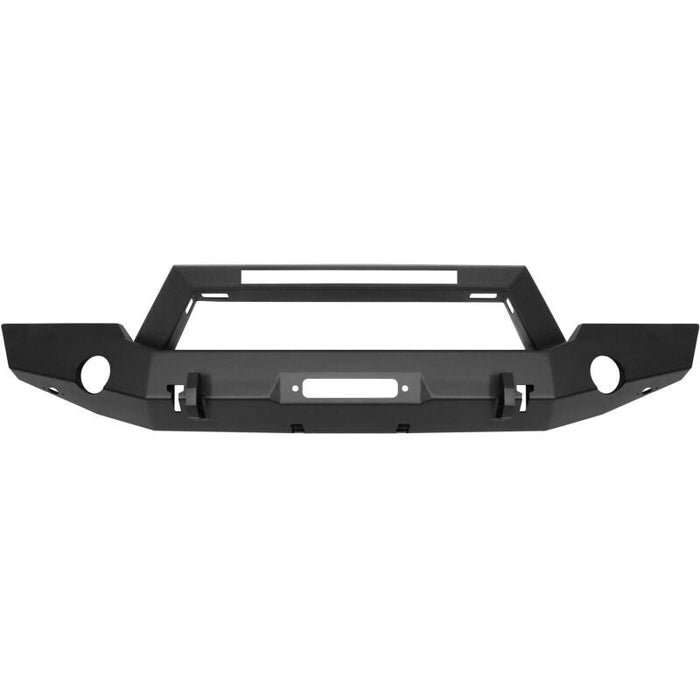 Westin 59-80125 18-20 Jeep Wrangler WJ2 Full Width Front Bumper w/LED Light Bar Mount Textured Black
