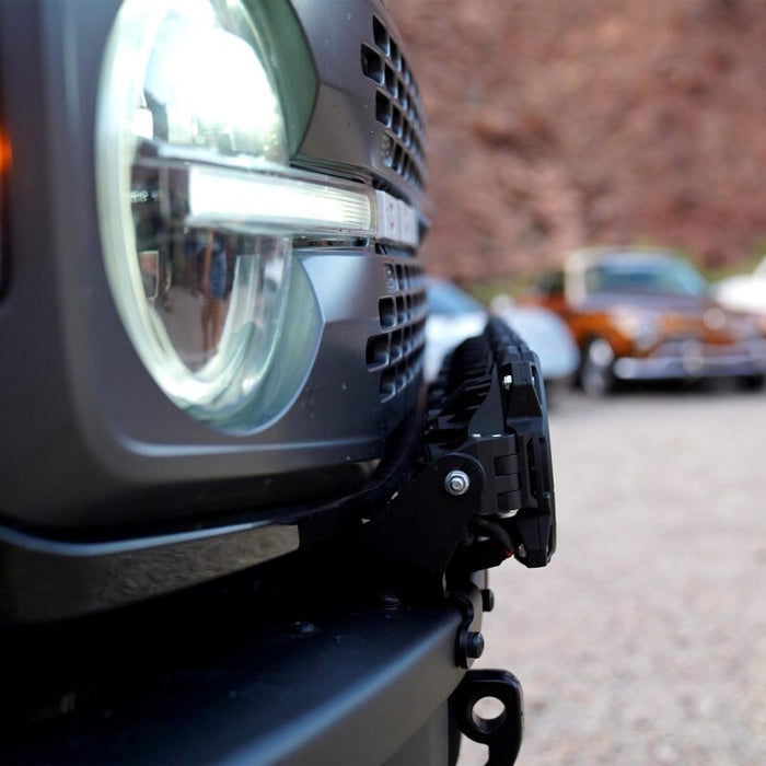 KC HiLiTES 91341 21+ Ford Bronco 39in. Gravity LED Pro6 Light Bar Kit Front Bumper