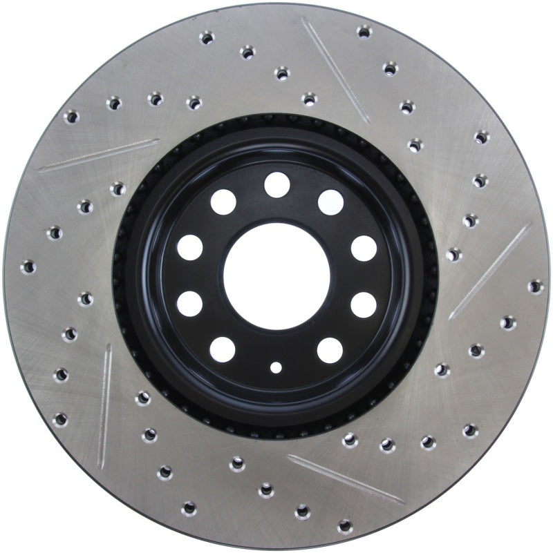 Stoptech 127.33098R StopTech Slotted & Drilled Sport Brake Rotor