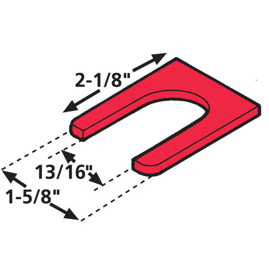 SPC Performance 35064 Tandem Shim-FRTLNR 1/16in (100)
