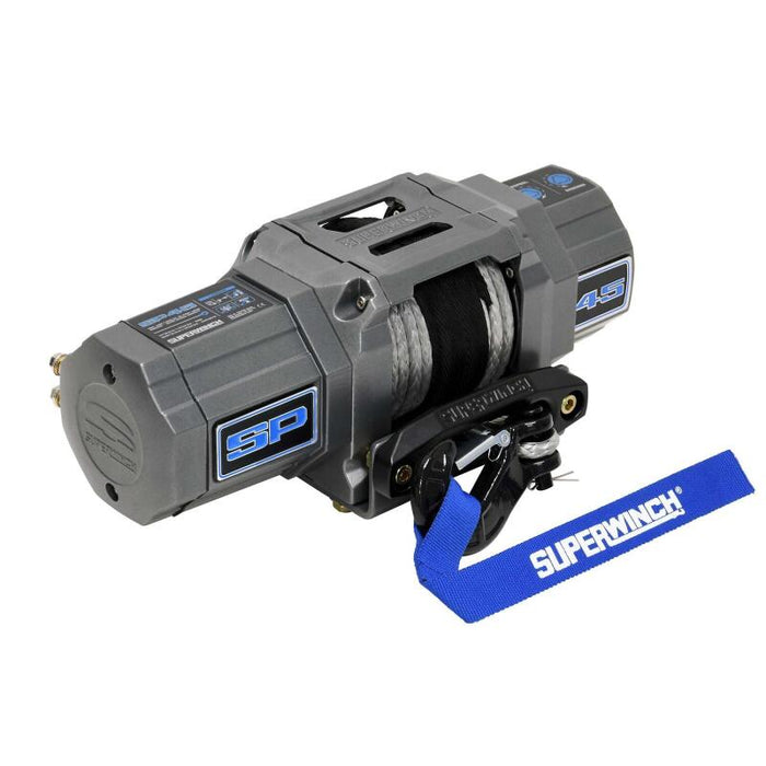 Superwinch 1145250 4500 LBS 12V DC 1/4in x 40ft Synthetic Rope Hawse Fairlead SP 45SR Winch