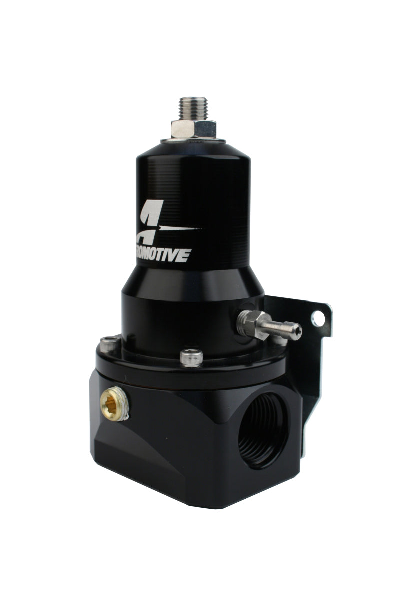Aeromotive 13134 Regulator - 30-120 PSI - .313 Valve - 2x AN-10 Inlets / AN-10 Bypass