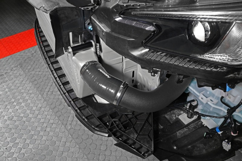 Perrin Performance PSP-ITR-441SL/BK PERRIN 22-25 Subaru WRX Front Mount Intercooler Kit (Black Tubes & Silver Core)