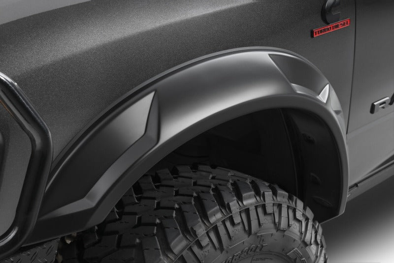 Husky Liners 2805938 19-23 RAM 2500/3500 DRT Style Fender Flares (Smooth) 4pc - Blk