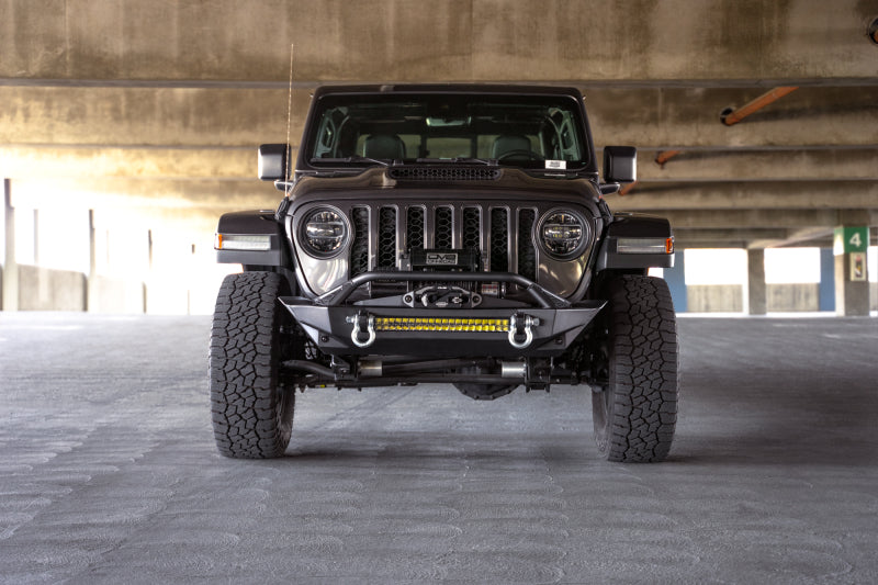 DV8 Offroad FBJL-11 07-23 Jeep Wrangler JK/JL & Gladiator JT FS-1 Series Stubby Front Bumper