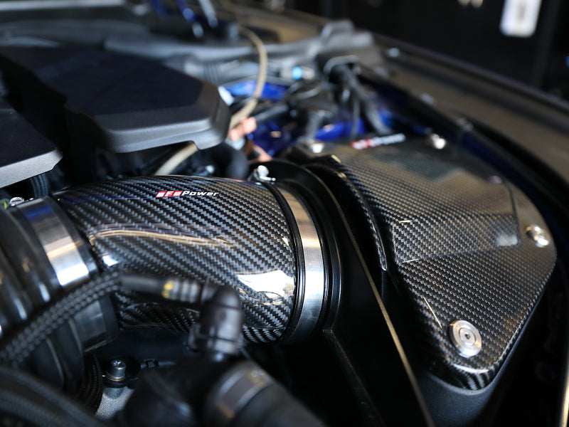aFe 58-10005R AFE Black Series Stage-2 Carbon Fiber Cold Air Intakes