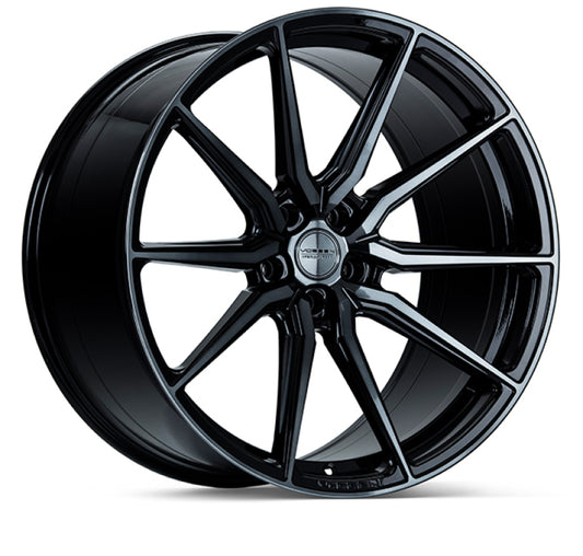 Vossen HF3-2B40 HF-3 22x9 / 5x120 / ET30 / Flat Face / 72.56 - Double Tinted - Gloss Black Wheel