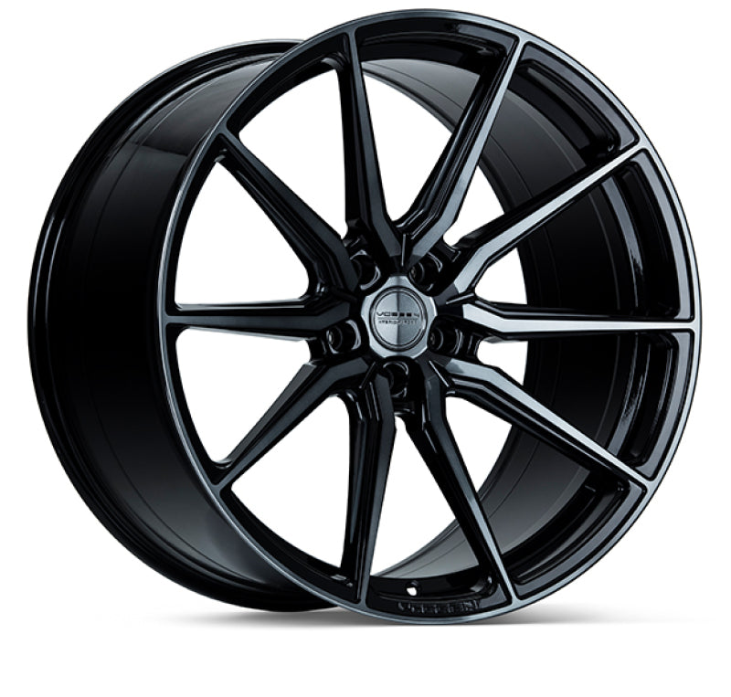 Vossen HF3-9N60 HF-3 19x8.5 / 5x114.3 / ET32 / Flat Face / 73.1 - Double Tinted - Gloss Black Wheel
