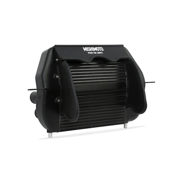 Mishimoto MMINT-F150-11KPBK 2011-2014 Ford F-150 EcoBoost Black Intercooler w/ Polished Pipes
