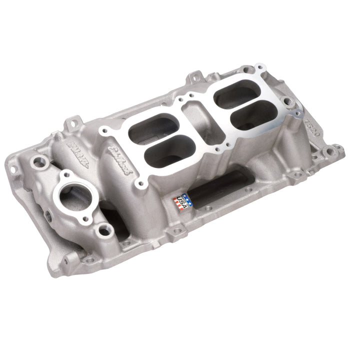 Edelbrock EDE7520 BBC Performer RPM Dual Quad A/G Manifold - O/P