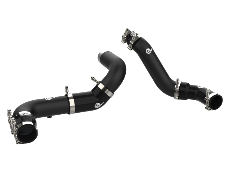 aFe 46-20494-B 16-19 RAM 1500 V6 3.0L (TD) BladeRunner 3in Aluminum Hot & Cold Charge Pipe Kit - Black
