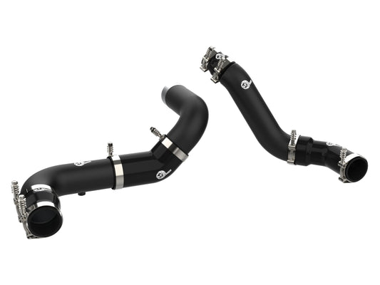 aFe 46-20494-B 16-19 RAM 1500 V6 3.0L (TD) BladeRunner 3in Aluminum Hot & Cold Charge Pipe Kit - Black