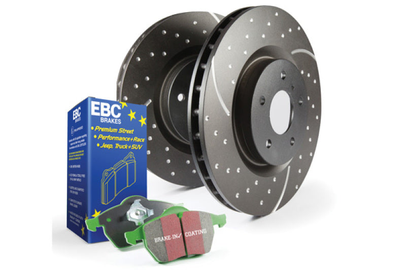 EBC S10KF1571 S10 Brake Pad and Rotor Kit